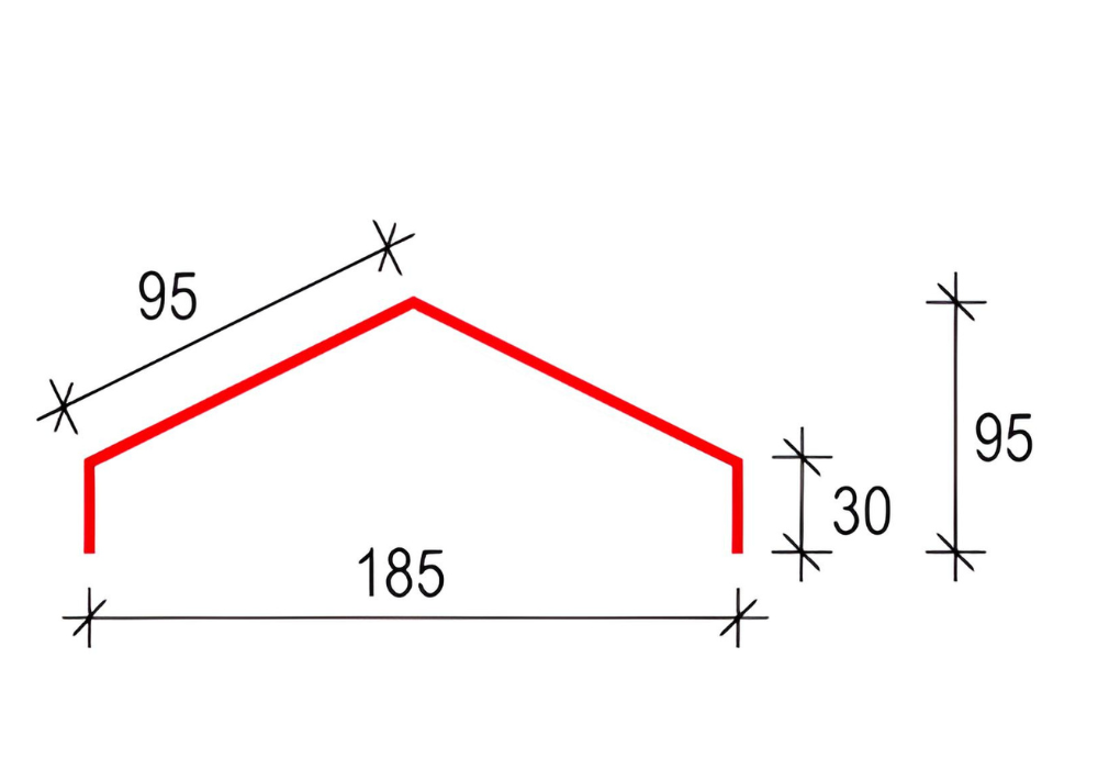 Satjam Hřebenáč V-Tvar - 1380mm - Bond Metalic (satmat 35 PMH)